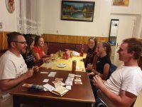 Večerní stolní hry