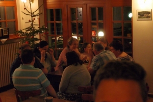 Večeře hostivařského týmu 2017