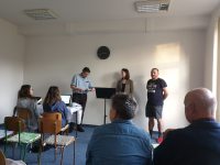 Přijetí nové členky do církve