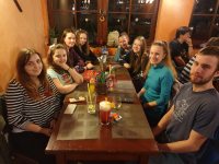 Občas vyrazíme i na jídlo